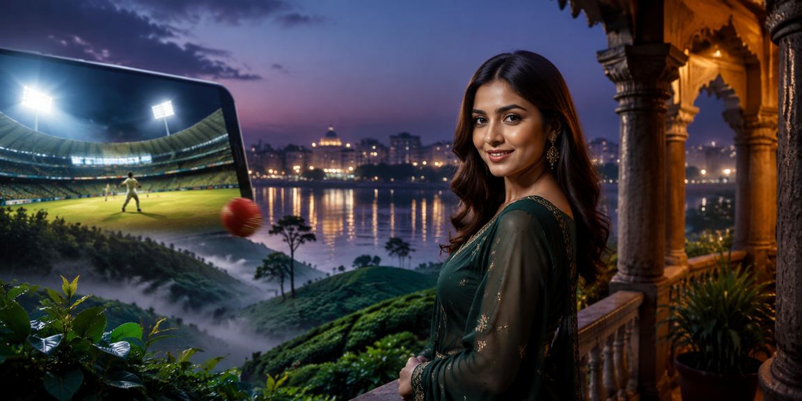 ঢাকার ক্রিকেট বেটিং এর খেলার দৃশ্য ও চায়ের বাগান